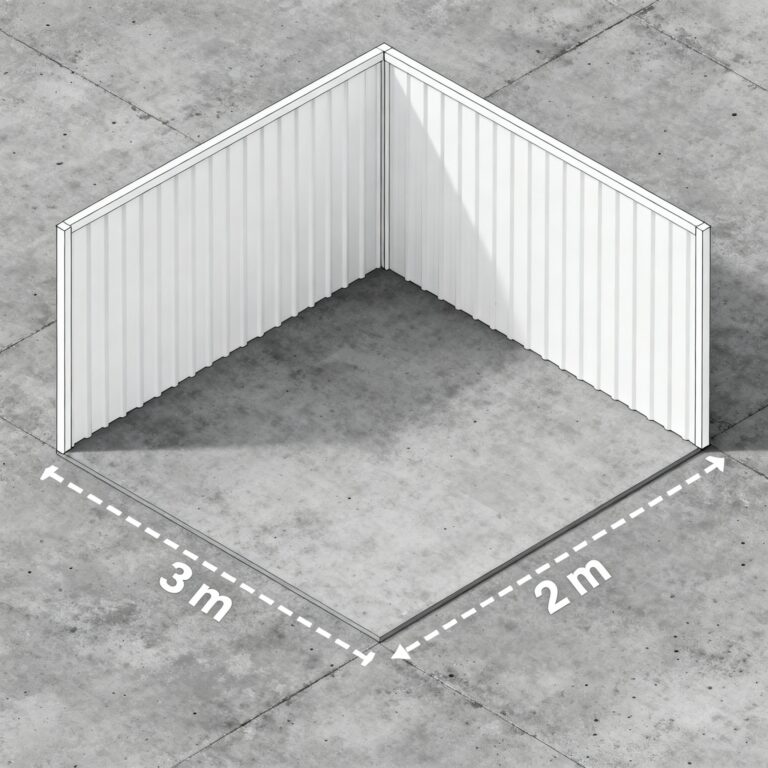 2 x 3 meters Storage Units
